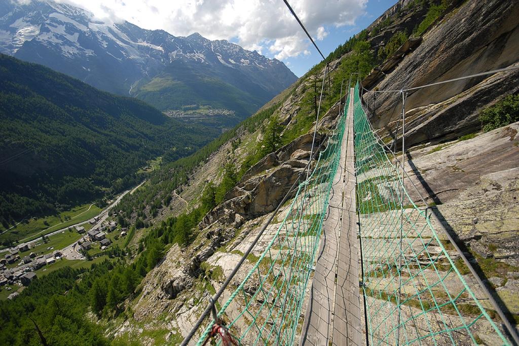 Ferienhaus Antigua Saas-Grund Eksteriør bilde